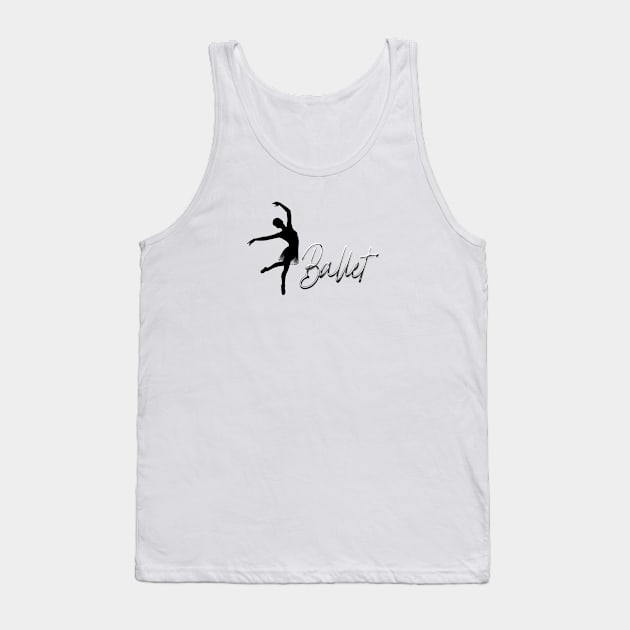 Ballet ballerina Tank Top by artsytee